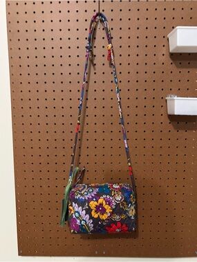 Vera Bradley Blake Crossbody - Colorful Bouquet